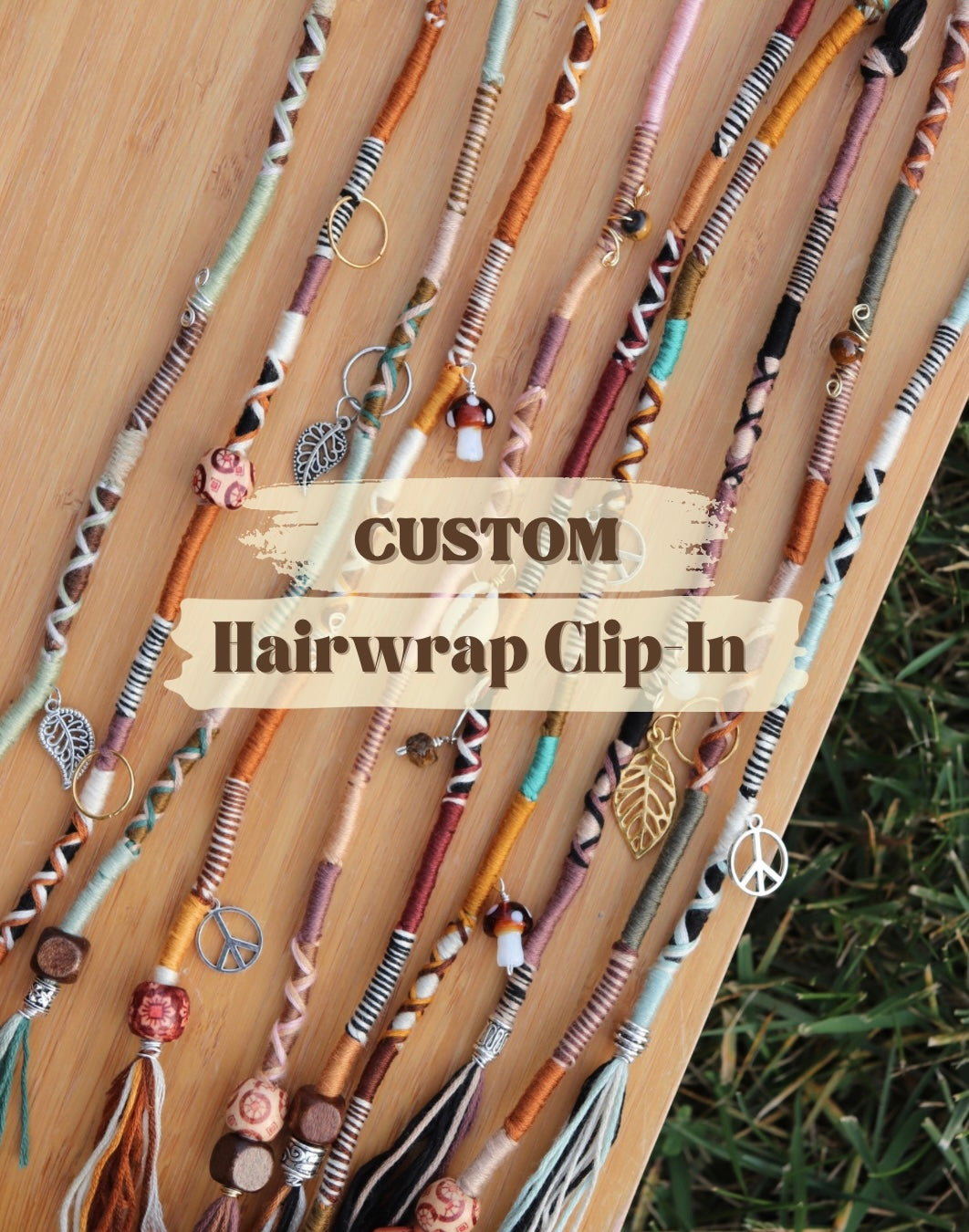 Custom Hairwrap Clip-In
