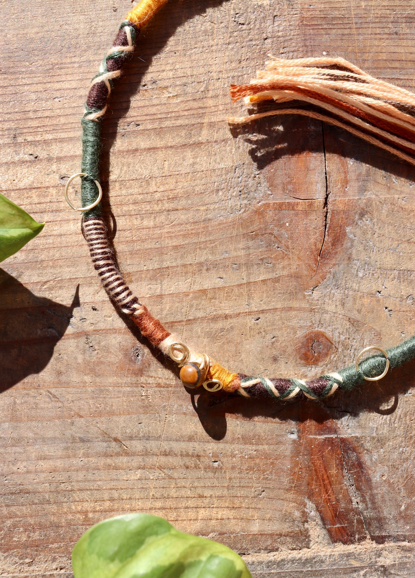 Earthy Forest Clip-In Hairwrap