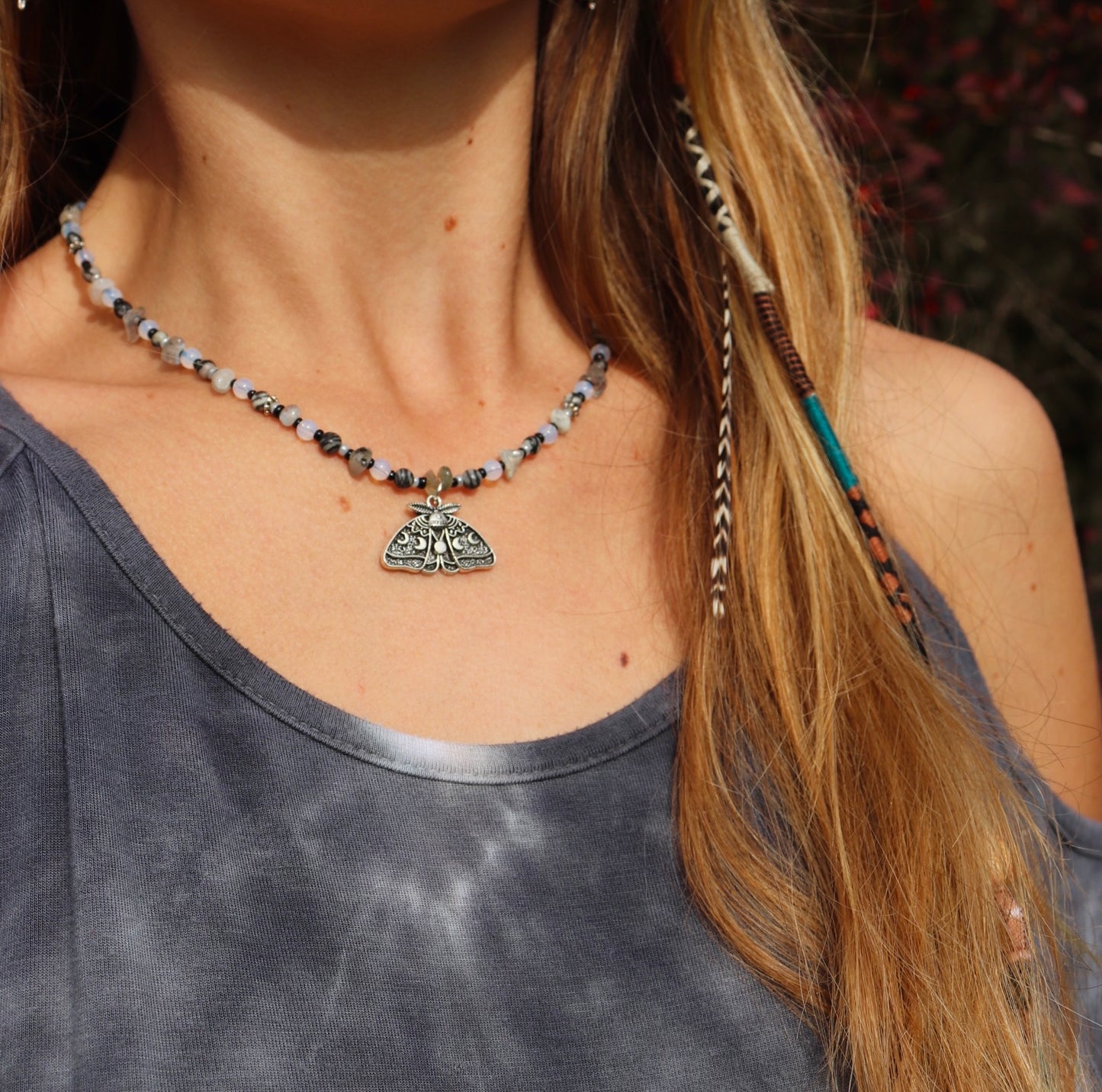 The "LUNAR MOTH" Necklace