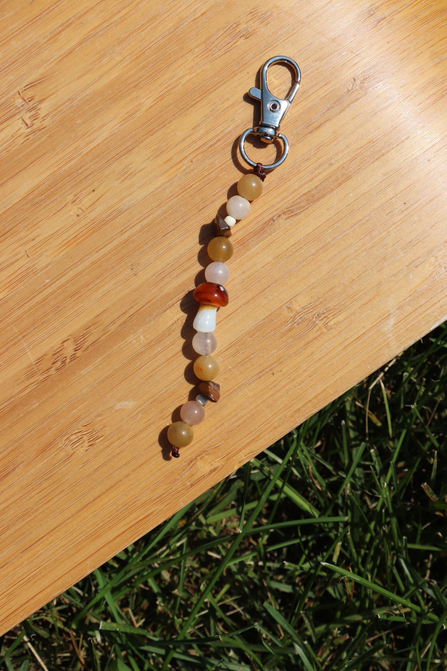 Mushroom Keychain