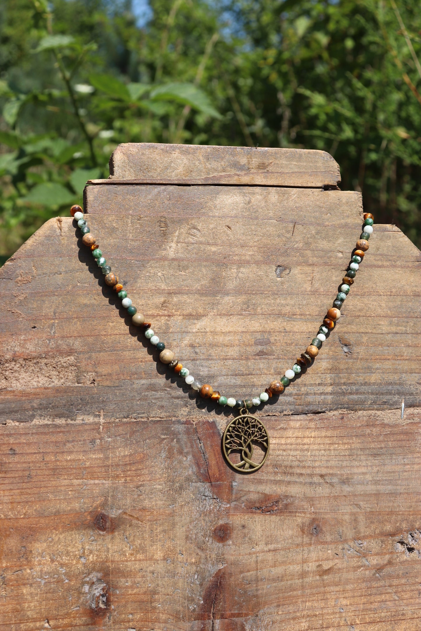 Brass Tree of Life Necklace