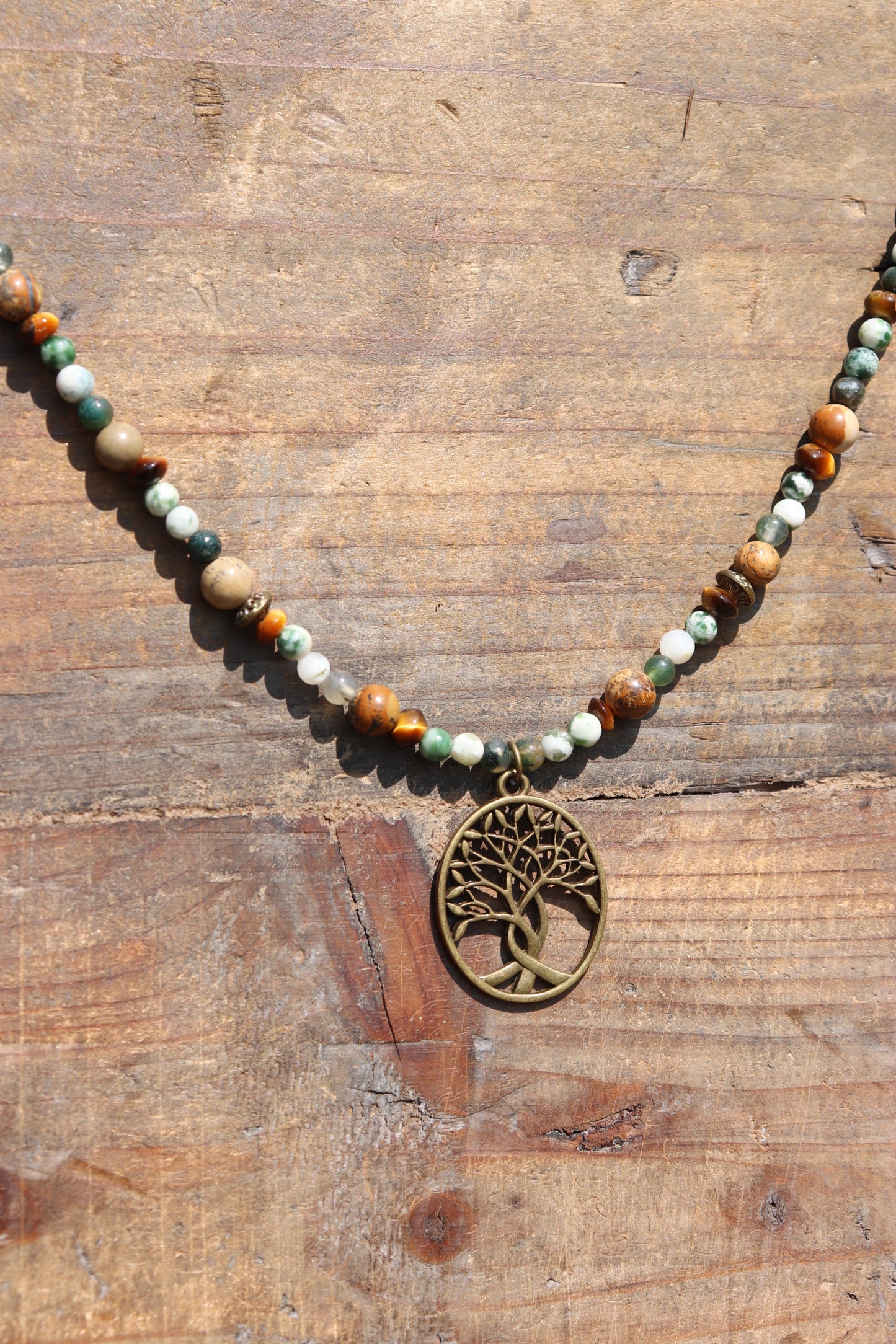 Brass Tree of Life Necklace