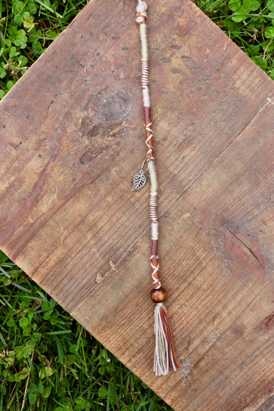 Muted Tone Clip-In Hairwrap