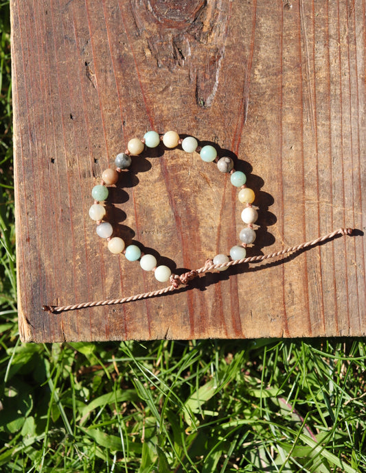 Amazonite Adjustable Bracelet