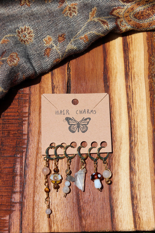 Peachy Hair Charms (GOLD)