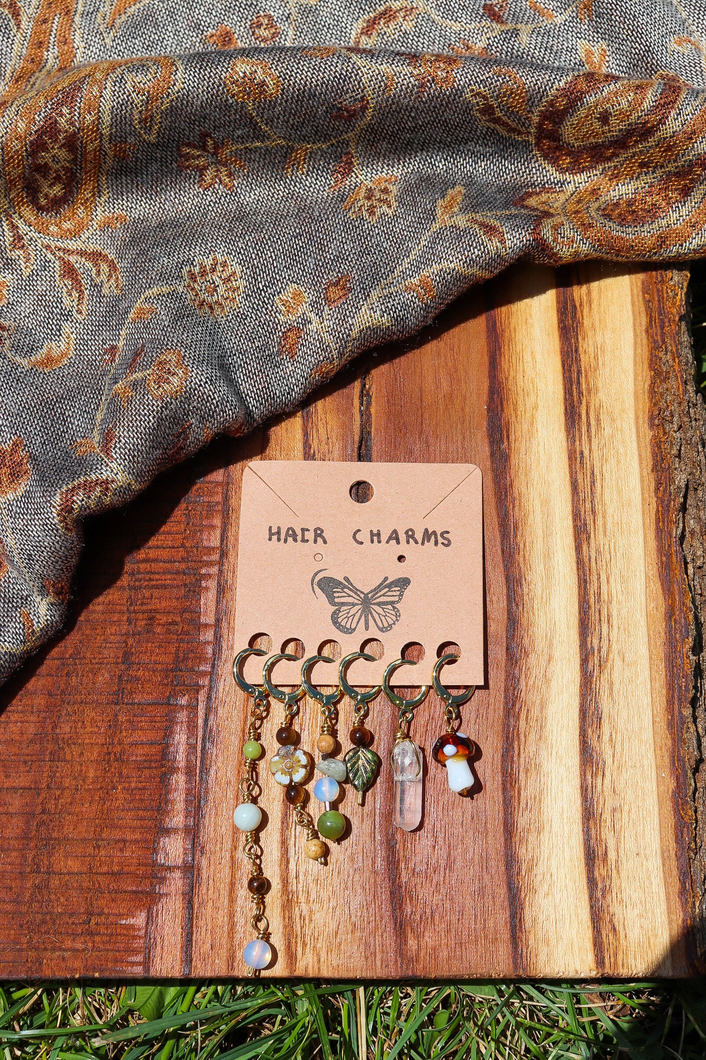 Forest Fairy Hair Charms (GOLD)